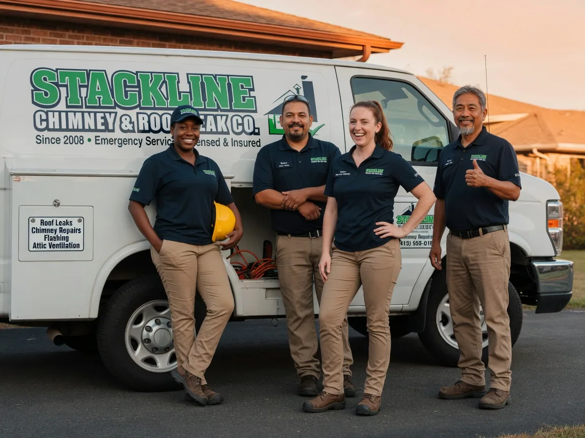 Chimney flashing repair company in North Bangor, NY
